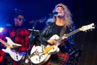 <p>Tori Kelly performs with Babyface at City National Grove of Anaheim on Monday in Anaheim, California. </p>