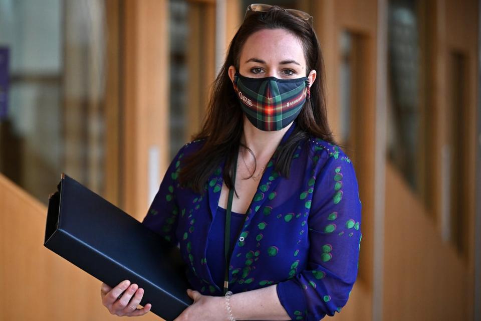 Kate Forbes welcomed the agreement (Jeff J Mitchell) (PA Wire)