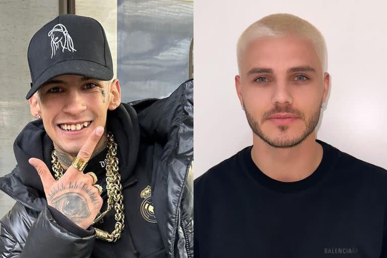 L-Gante le envió un duro mensaje a Mauro Icardi a través de sus redes y este le respondió de manera tajante