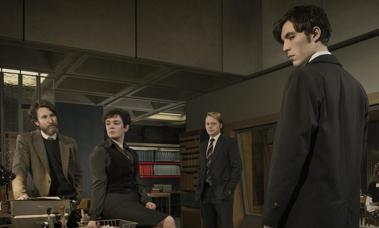 <span>Tom Hughes (right) as Joe Lambe in the BBC 2014 thriller BBC The Game.</span><span>Photograph: Des Willie/BBC</span>