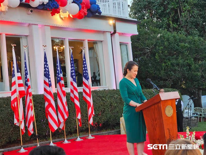 駐美代表蕭美琴表示，台美友誼的基石將越來越堅固，很感謝美國歷任國會議長對台灣都非常支持。（圖／受訪者提供）