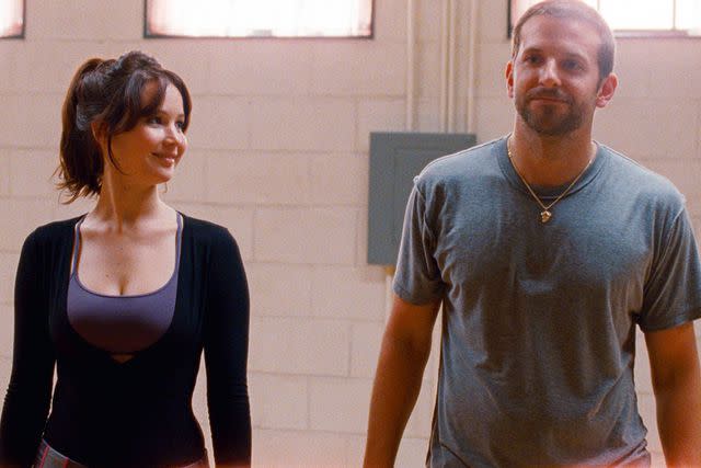 <p>Weinstein Company/courtesy Everett Collection</p> Jennifer Lawrence and Bradley Cooper in 'Silver Linings Playbook'