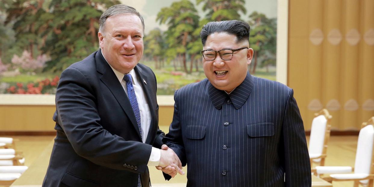 kim jong un mike pompeo north korea