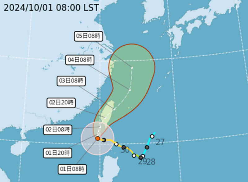 （圖取自中央氣象署網站）