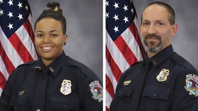 La Vergne Police Officers Ashely Boleyjack and Gregory Kern