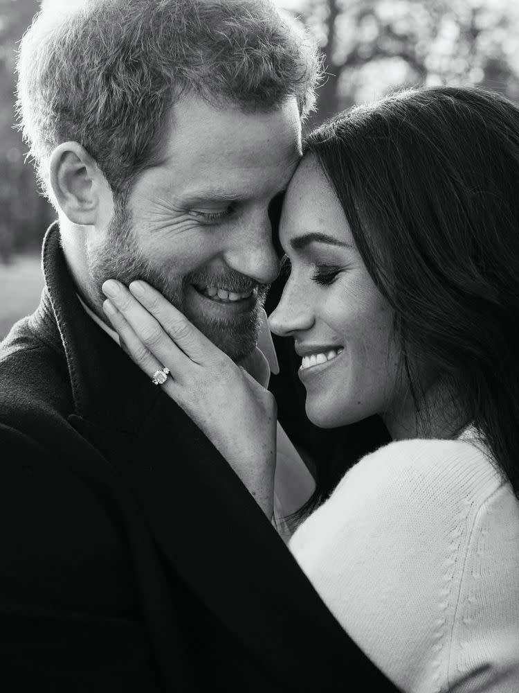 Prince Harry and Meghan Markle's engagement photos