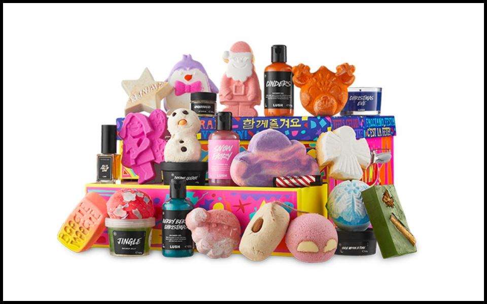 LUSH Advent Calendar best beauty advent calendar 2023