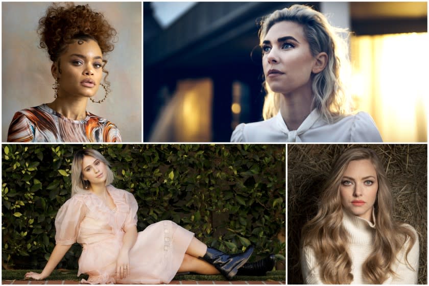 Andra Day, Victoria Kirby, Amanda Seyfried and Maria Baklova.