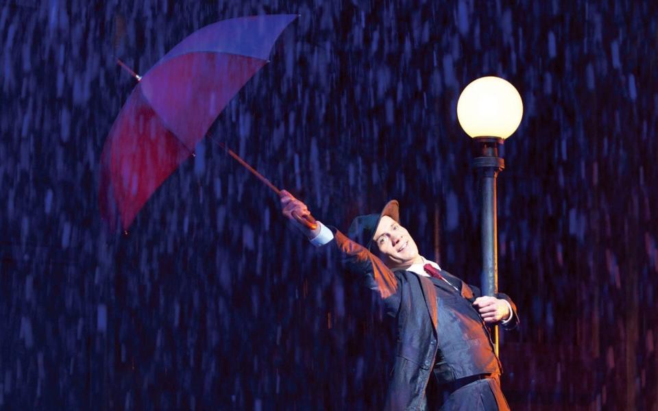 Whatever the weather, Adam Cooper will be back in Singin' in the Rain at Sadler's Wells this summer - Manuel Harlan