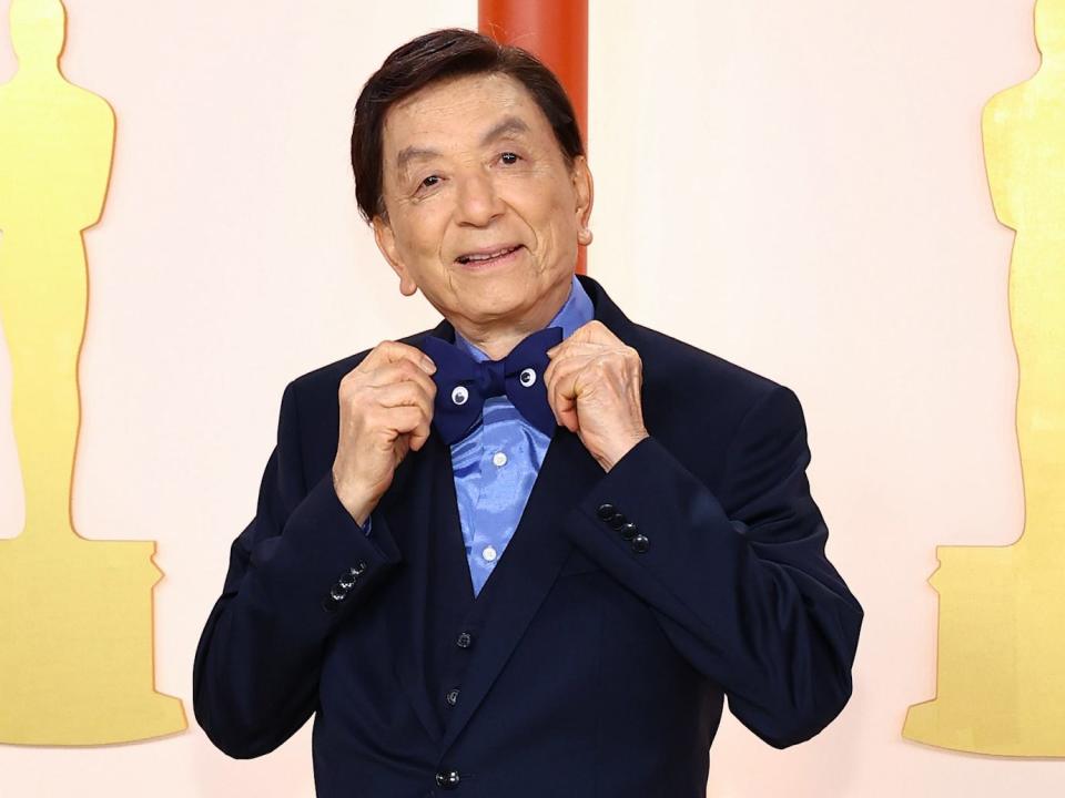 James Hong attends the 2023 Academy Awards.