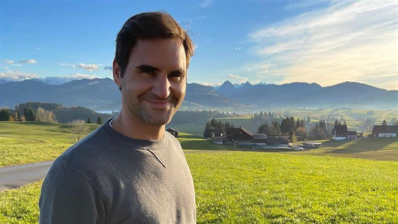 瑞士名將費德勒（Roger Federer）。（圖／翻攝自費德勒IG）