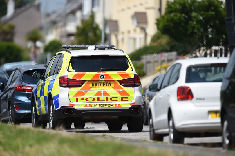 Armed police incident at Taunton Avenue, Whitleigh