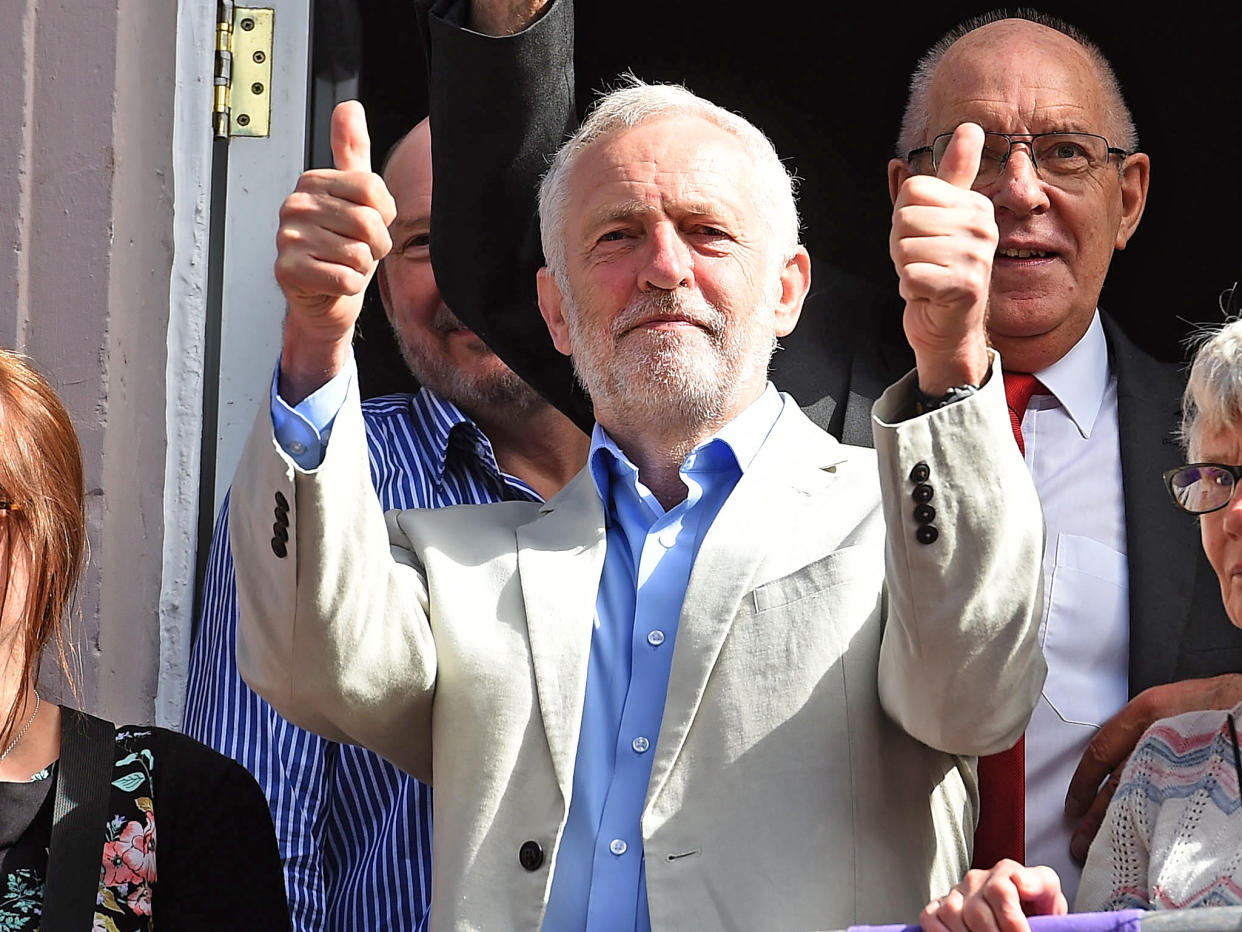 Corbyn's transformative vision is what appeals to people. Negative attacks are no substitute for that: AFP/Getty Images