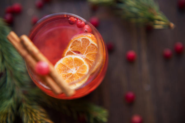 White Spruce & Grapefruit Holiday Cocktail Recipe