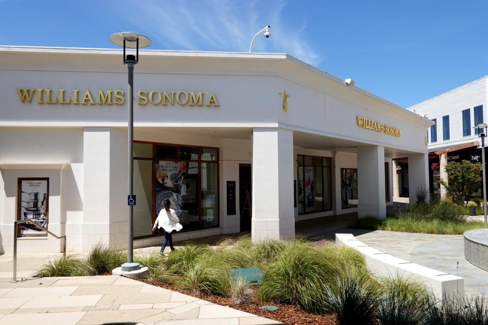 A view of a Williams-Sonoma store in 2022 in Corte Madera, California. The San Francisco-based home furnishing retailer is facing a $3.17 million fine for falsely labeling some goods as "Made in America," according to the Federal Trade Commission.