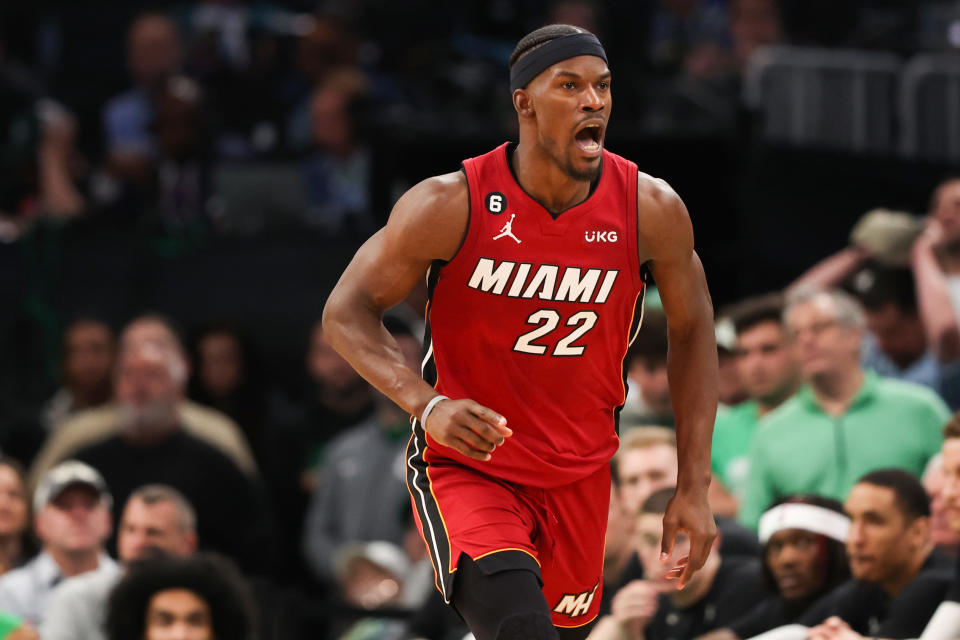 Jimmy Butler。(Photo by Adam Glanzman/Getty Images)