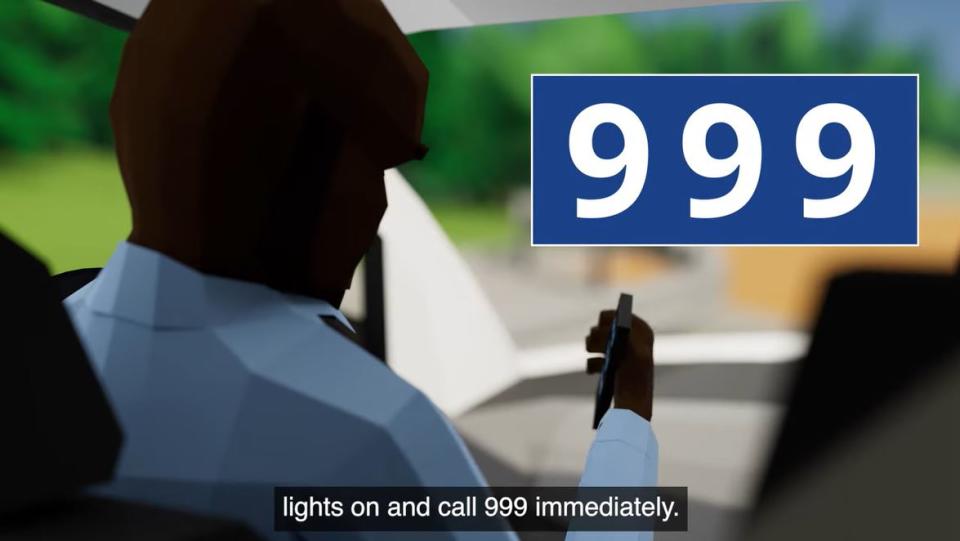 Call 999 if you break down on a motorway (Highways Agency)