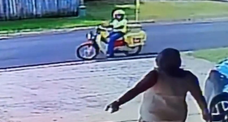 Queensland woman confronted Australia Post worker at her home