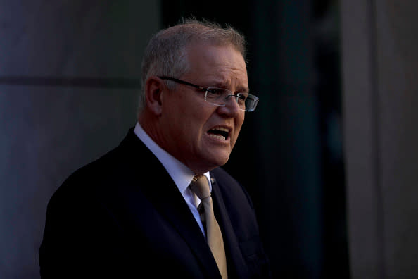 Australian Prime Minister Scott Morrison.