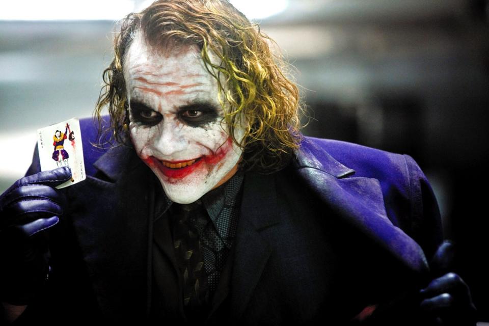 Heath Ledger in 'The Dark Knight'