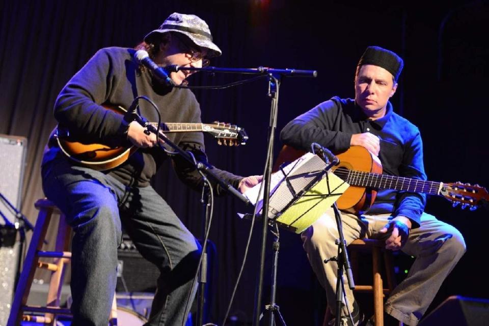 Eddy Detroit and Jaime Paul Lamb at Crescent Ballroom