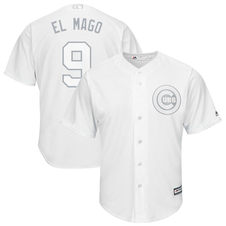 Javier Baez "El Mago" White Chicago Cubs 2019 Players' Weekend Jersey