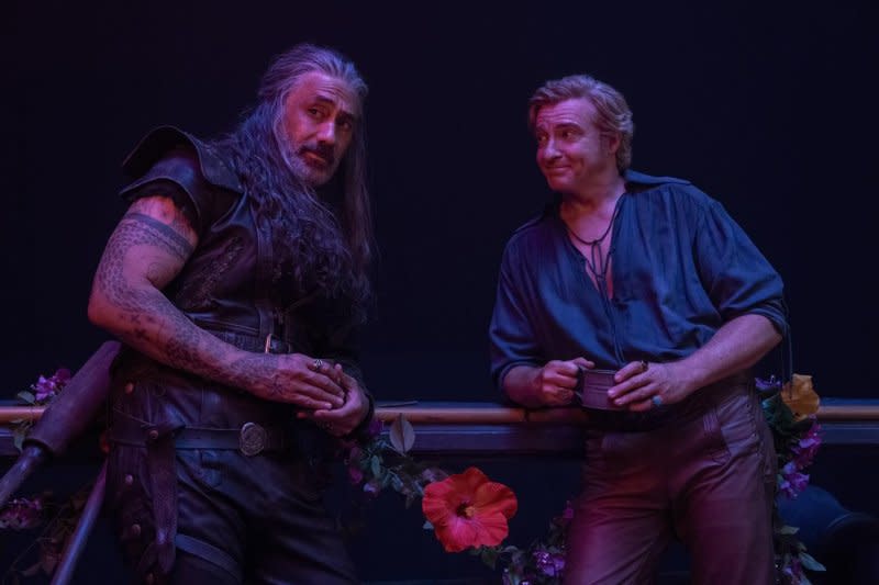 Taika Waititi (L) and Rhys Darby star in "Our Flag Means Death." Photo courtesy of Max