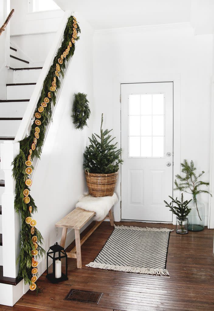 DIY Dried Orange Garland