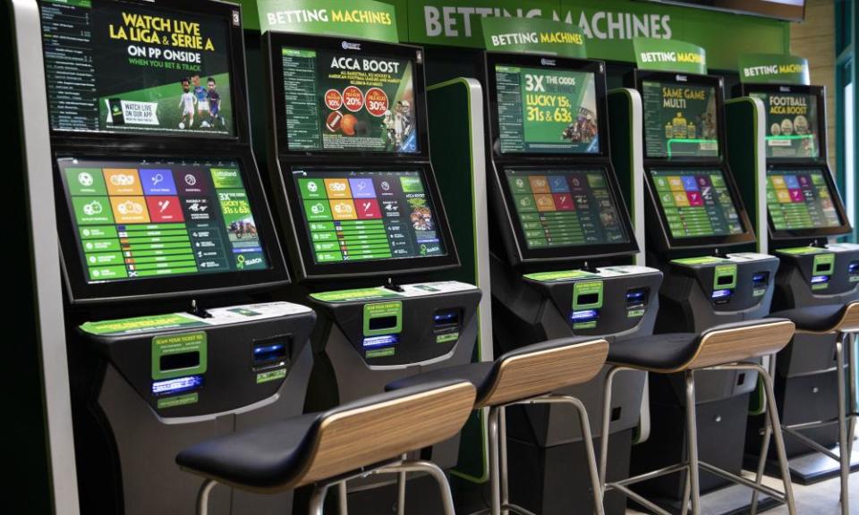 fixed-odds betting terminal