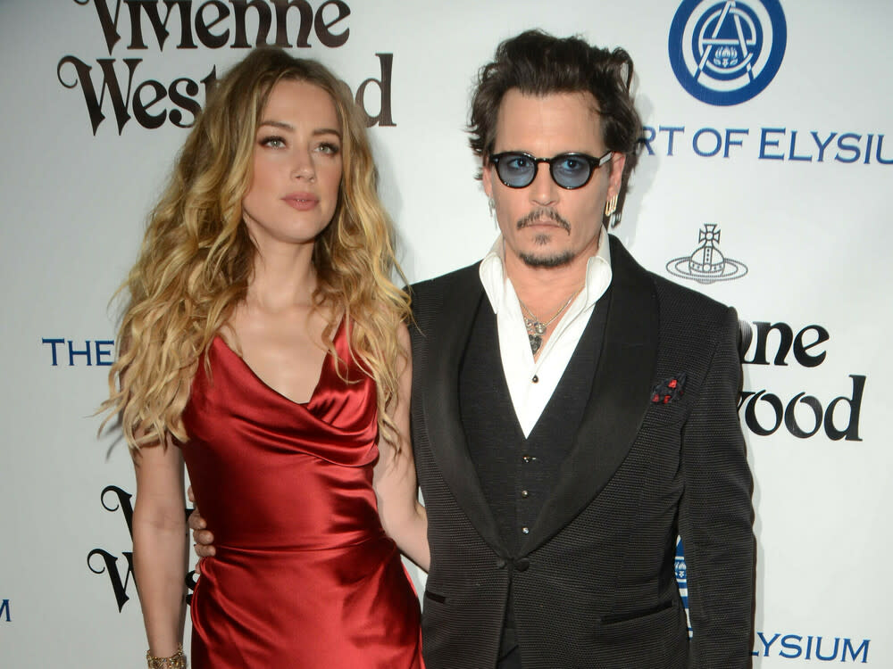 Ein Bild aus vergangenen, gemeinsamen Tagen: Amber Heard und Johnny Depp (Bild: s_bukley/ImageCollect.com)