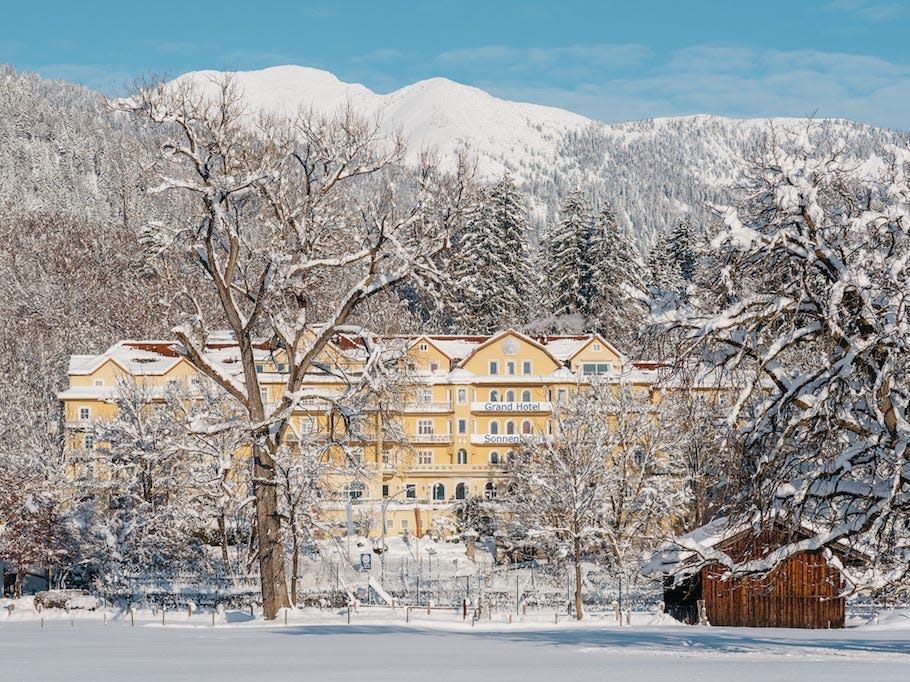 winter garmisch partenkirchen - grand hotel sonnenbichl