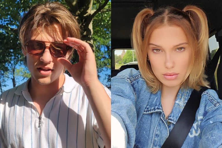 Jake Bongiovi, el hijo de Jon Bon Jovi, y la actriz Millie Bobby Brown están juntos