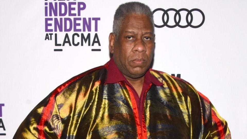 Andre Leon Talley attends a special 2018 screening of “The Gospel According To Andre” at Bing Theater at LACMA in Los Angeles. (Photo by Araya Diaz/Getty Images)