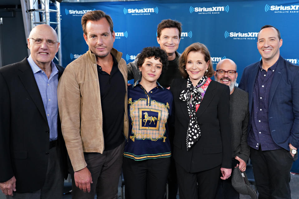 The co-stars of "Arrested Development" sat down together for an often-
