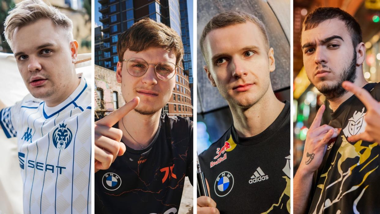 UNF0RGIVEN, Upset, Jankos, and Flakked are all currently teamless for 2023 (Photo: Riot Games)