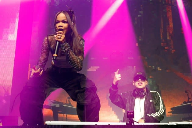 Lismar and Bizarrap perform at Terminal 5 on May 22, 2024 in New York City.  - Credit: Taylor Hill/Getty Images