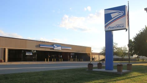 A post office in Oshkosh, Wis., August 17, 2020.