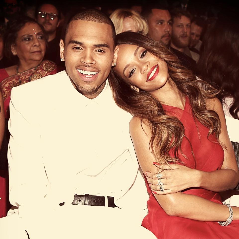 Chris Brown and Rihanna