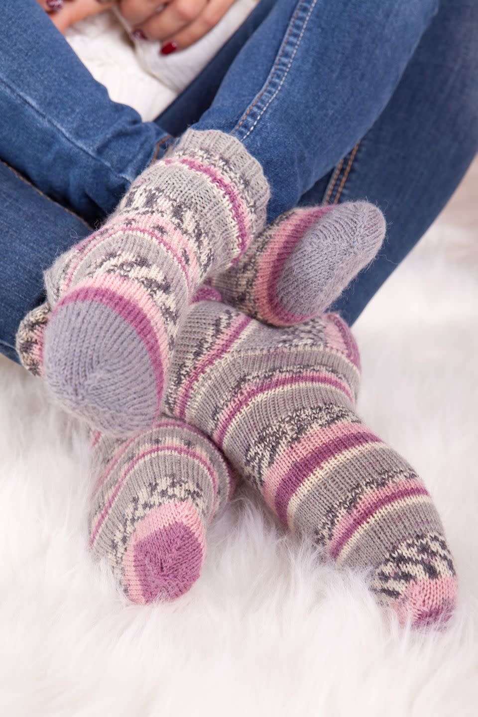 <p>If your feet are always cold, <a href="https://www.womansday.com/health-fitness/a23831431/foot-warmer-heating-pad/" rel="nofollow noopener" target="_blank" data-ylk="slk:grab those slippers" class="link ">grab those slippers</a> to avoid getting sick, Ron Eccles, Ph.D., director of the <a href="http://www.cardiff.ac.uk/biosi/subsites/cold/about.html" rel="nofollow noopener" target="_blank" data-ylk="slk:Common Cold Centre" class="link ">Common Cold Centre</a> at Britain's Cardiff University, tells Woman's Day. </p><p>How? <a href="https://www.womansday.com/health-fitness/a23831431/foot-warmer-heating-pad/" rel="nofollow noopener" target="_blank" data-ylk="slk:Chilly tootsies" class="link ">Chilly tootsies</a> <a href="https://academic.oup.com/fampra/article/22/6/608/497956" rel="nofollow noopener" target="_blank" data-ylk="slk:tell your brain" class="link ">tell your brain</a> to conserve body heat, in turn reducing blood flow to areas that lose heat quickly, he explains. Decreased blood flow means fewer infection-fighting white blood cells, leaving you more vulnerable to viruses. </p>