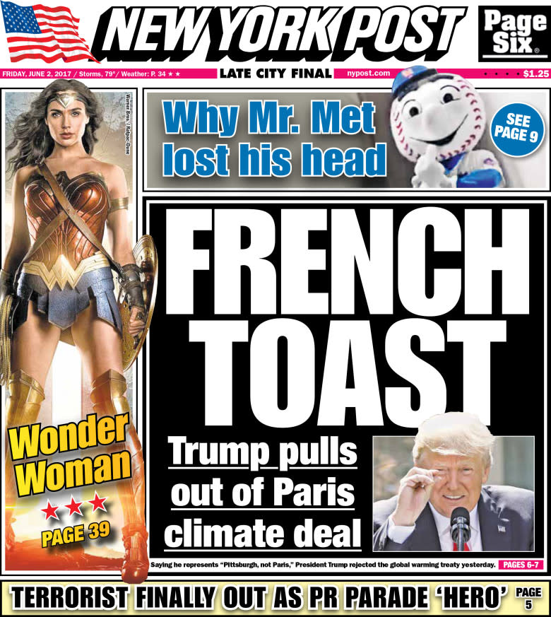 <p>“The New York Post,” published in New York, N.Y. (New York Post) </p>