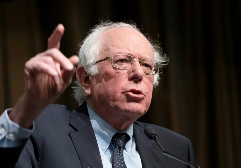 Bernie Sanders, a 2020 Democratic presidential hopeful, released an education plan that focuses on school segregation and charter schools. (Photo: SAUL LOEB/AFP)