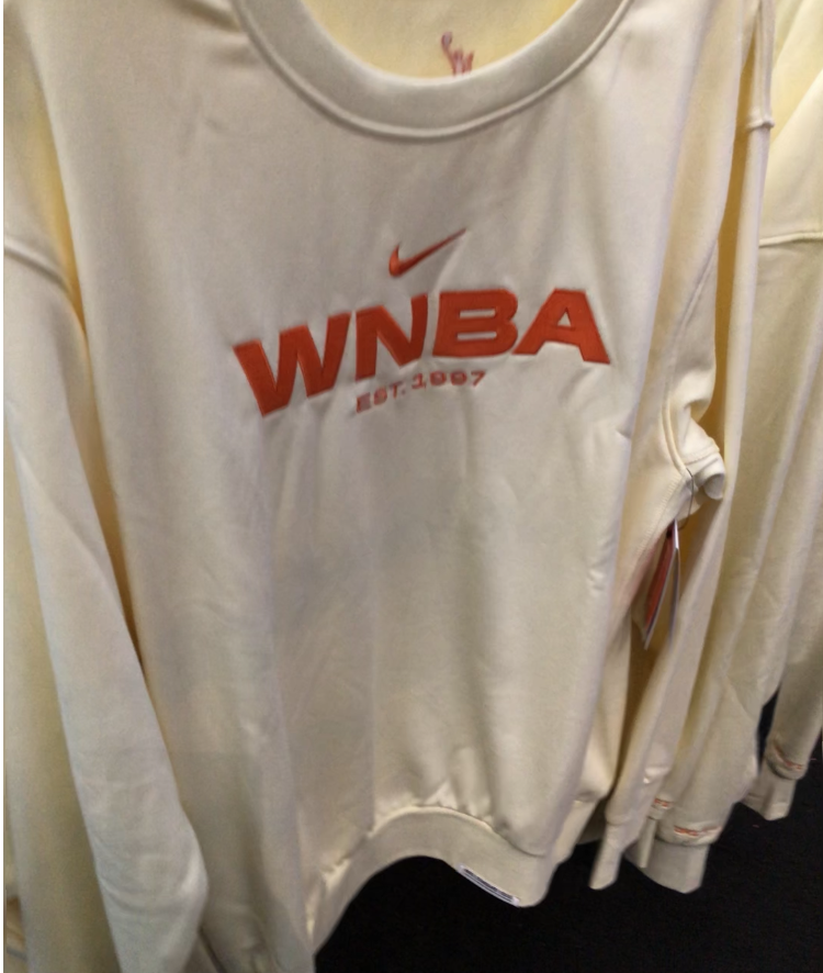 WNBA '24 Standard Issue crewneck.