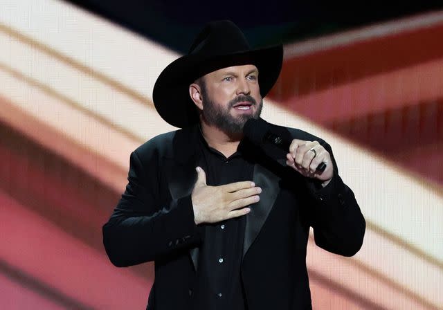 <p>Theo Wargo/Getty</p> Garth Brooks at the ACM Awards in Frisco, Texas in May 2023