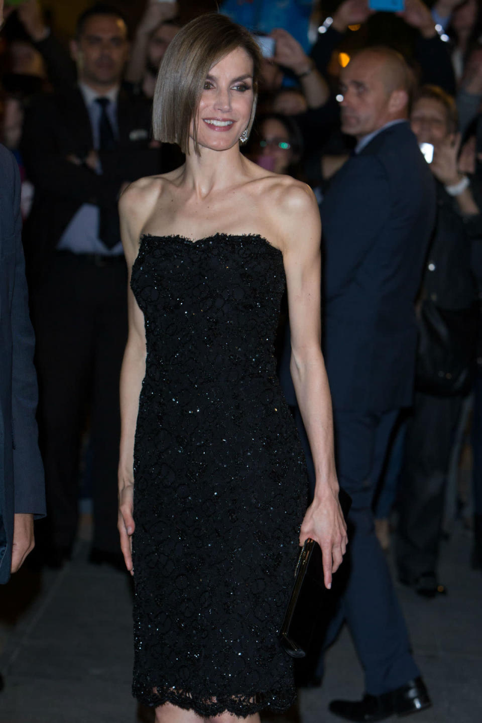 Mary, Máxima y Kate completan el pódium, pero si seguimos bajando nos encontramos con la reina Letizia, cuyo envidiable estilo parece eclipsar las críticas por su polémica delgadez. (Foto: Pablo Cuadra / Getty Images Entertainment / Getty Images). 