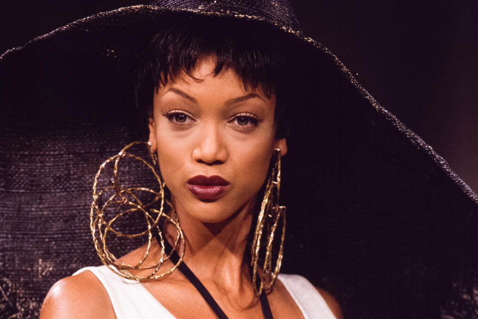 Birthday Girl Tyra Banks' Most Epic Vintage Runway Photos