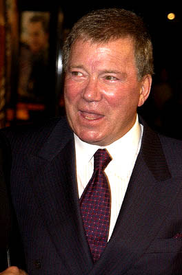 William Shatner at the Hollywood premiere of Warner Brothers' Showtime