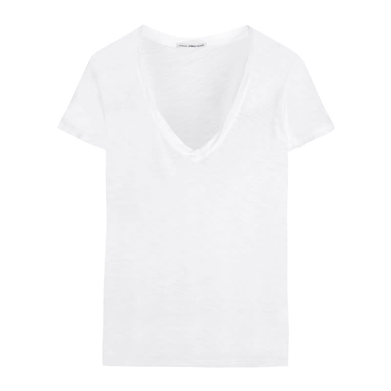 <a rel="nofollow noopener" href="http://rstyle.me/~9LQMY" target="_blank" data-ylk="slk:Casual Slub Cotton T-Shirt, James Perse, $75;elm:context_link;itc:0;sec:content-canvas" class="link ">Casual Slub Cotton T-Shirt, James Perse, $75</a><p> <strong>Related Articles</strong> <ul> <li><a rel="nofollow noopener" href="http://thezoereport.com/fashion/style-tips/box-of-style-ways-to-wear-cape-trend/?utm_source=yahoo&utm_medium=syndication" target="_blank" data-ylk="slk:The Key Styling Piece Your Wardrobe Needs;elm:context_link;itc:0;sec:content-canvas" class="link ">The Key Styling Piece Your Wardrobe Needs</a></li><li><a rel="nofollow noopener" href="http://thezoereport.com/entertainment/celebrities/amanda-seyfried-baby-announcement/?utm_source=yahoo&utm_medium=syndication" target="_blank" data-ylk="slk:Amanda Seyfried Just Announced Her Biggest Role Yet;elm:context_link;itc:0;sec:content-canvas" class="link ">Amanda Seyfried Just Announced Her Biggest Role Yet</a></li><li><a rel="nofollow noopener" href="http://thezoereport.com/entertainment/celebrities/amy-schumer-barbie-movie-drop-out/?utm_source=yahoo&utm_medium=syndication" target="_blank" data-ylk="slk:This Is The Real Reason Amy Schumer Won't Be Playing Barbie;elm:context_link;itc:0;sec:content-canvas" class="link ">This Is The Real Reason Amy Schumer Won't Be Playing Barbie</a></li> </ul> </p>