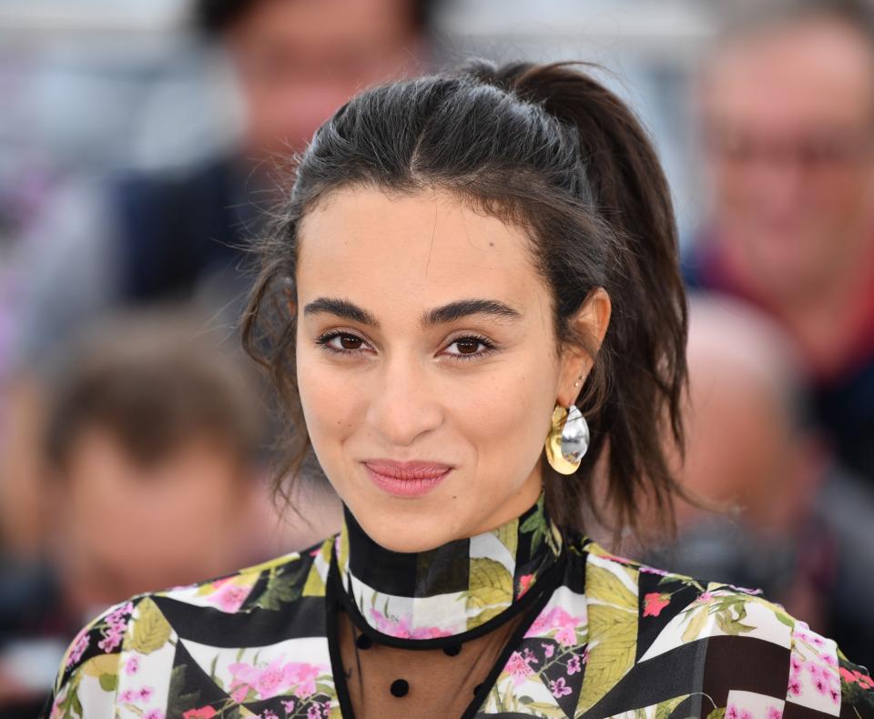 CANNES, FRANCE - MAY 21: French actress Camelia Jordana poses during the photocall for the film 'Haut Les Filles' at the 72nd annual Cannes Film Festival in Cannes, France on May 21, 2019. (Photo by Mustafa Yalcin/Anadolu Agency/Getty Images)