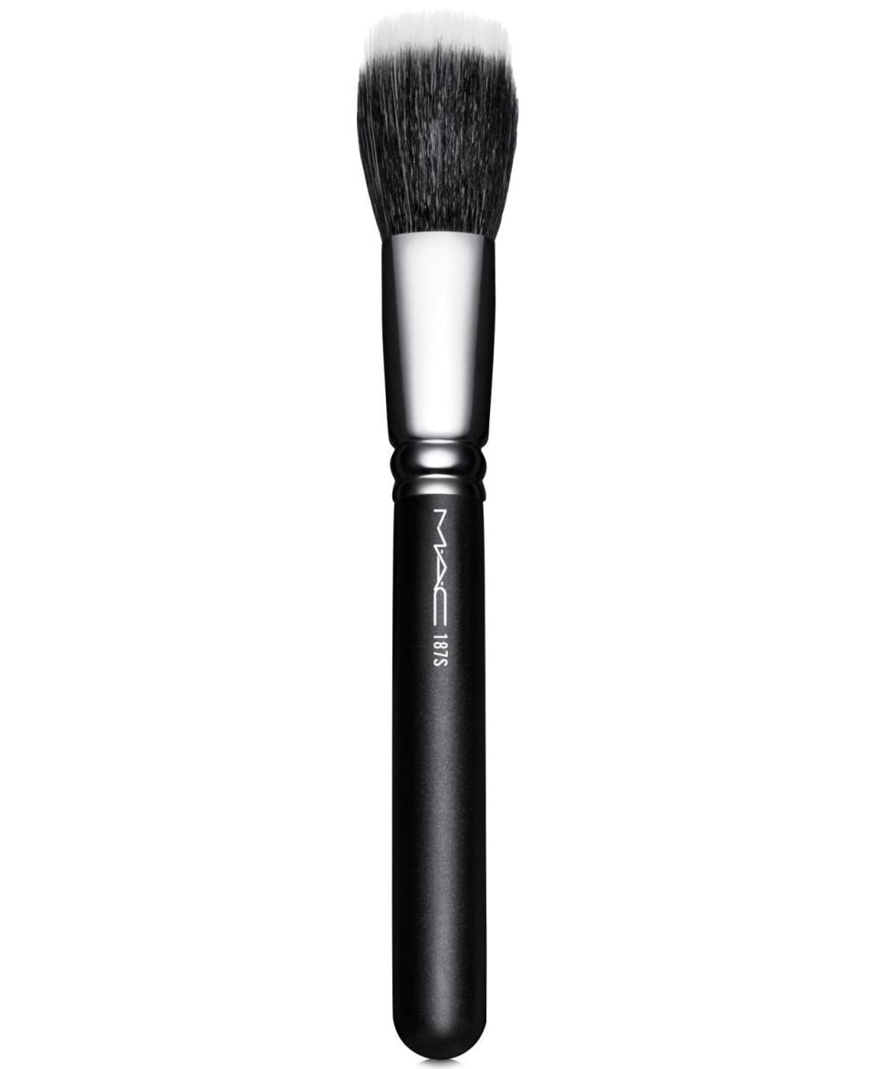 <p>MAC 188S Small Duo Fibre Face Brush</p><p>$32.67</p><p><a href="https://www.amazon.com/Cosmetics-Small-Fibre-Brush-Makeup/dp/B00FU2BO6W?tag=syn-yahoo-20&ascsubtag=%5Bartid%7C10049.a.40310%5Bsrc%7Cyahoo-us" rel="nofollow noopener" target="_blank" data-ylk="slk:Shop Now;elm:context_link;itc:0;sec:content-canvas" class="link ">Shop Now</a></p>