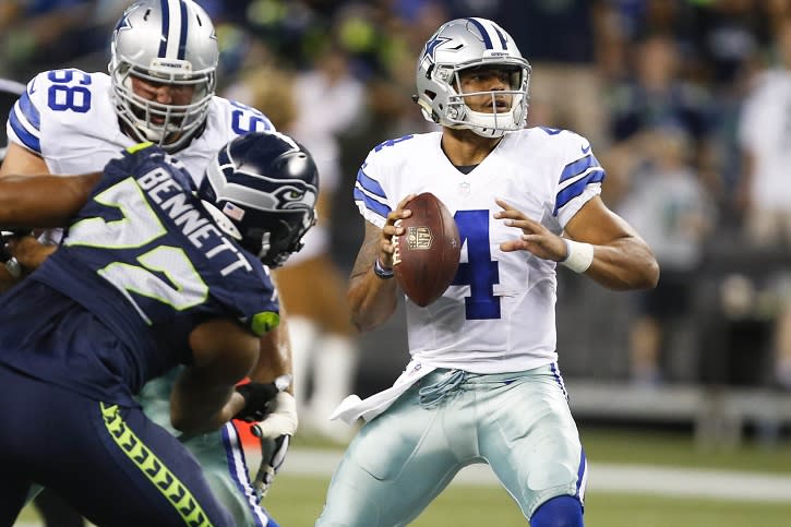 Dallas Cowboys quarterback Dak Prescott